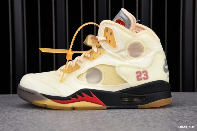 Retro 5 Jordan Sail OFF-WHITE DH8565-100 0702
